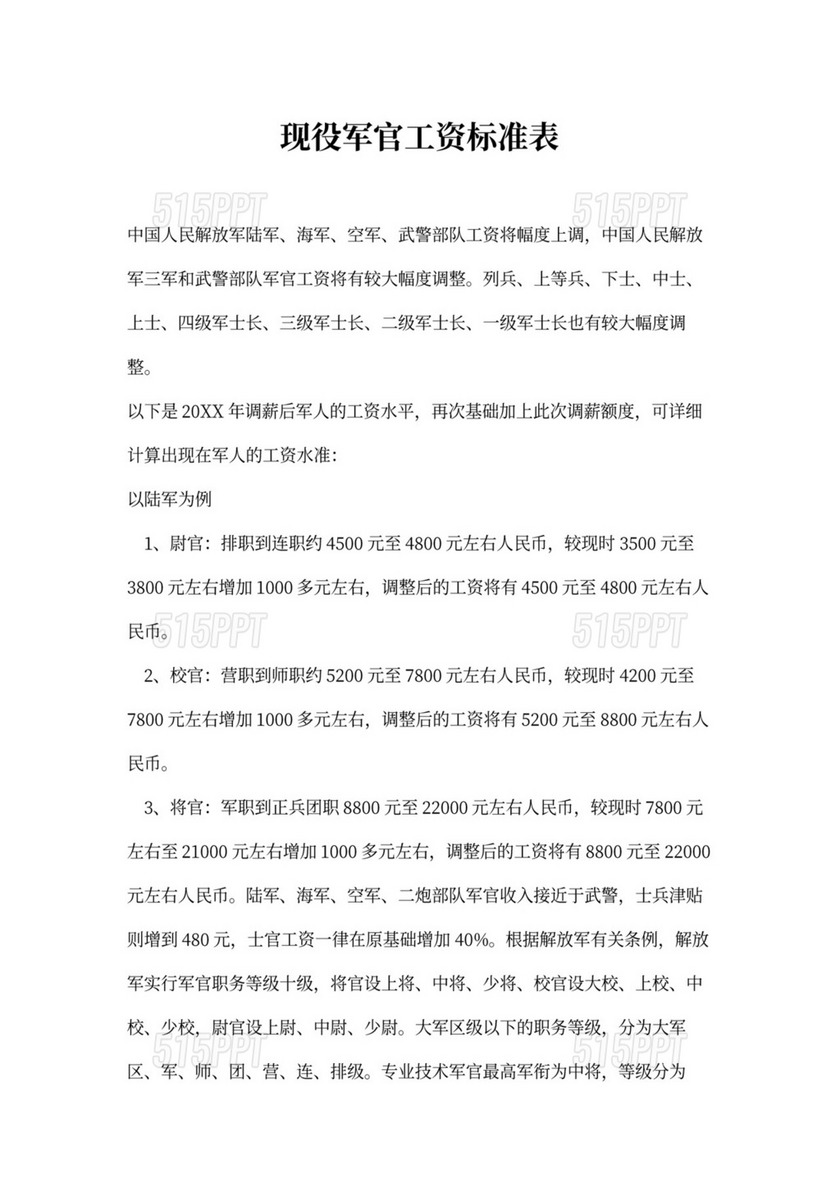 军休工资调整一览表，深度解读与影响分析，军休工资调整一览表，深度解读及影响分析全解析