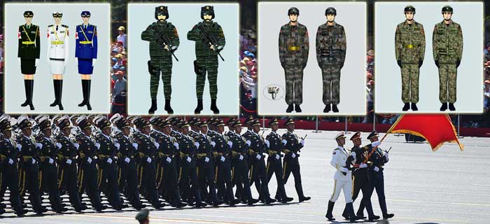 阅兵式服装的样式和特点，阅兵式服装的样式与特点概览