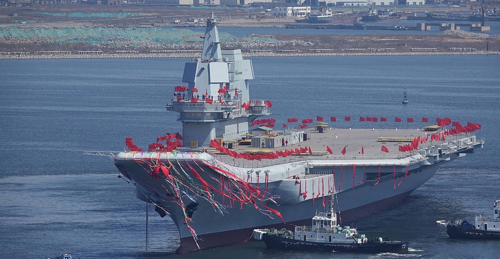 航母下水香槟礼,壮丽仪式背后的故事,航母下水香槟礼,壮丽仪式背后的传奇故事