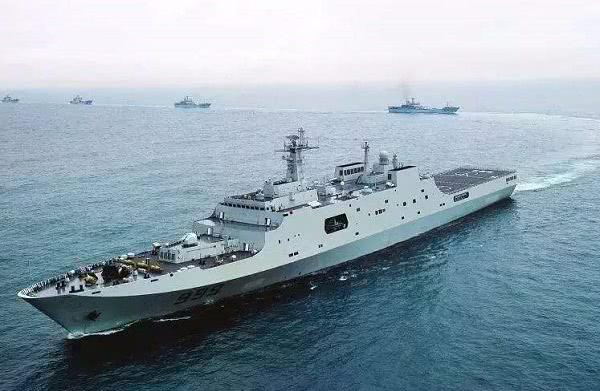 海军071登陆舰，中国海军力量的重要支柱，中国海军力量之重要支柱，海军071登陆舰