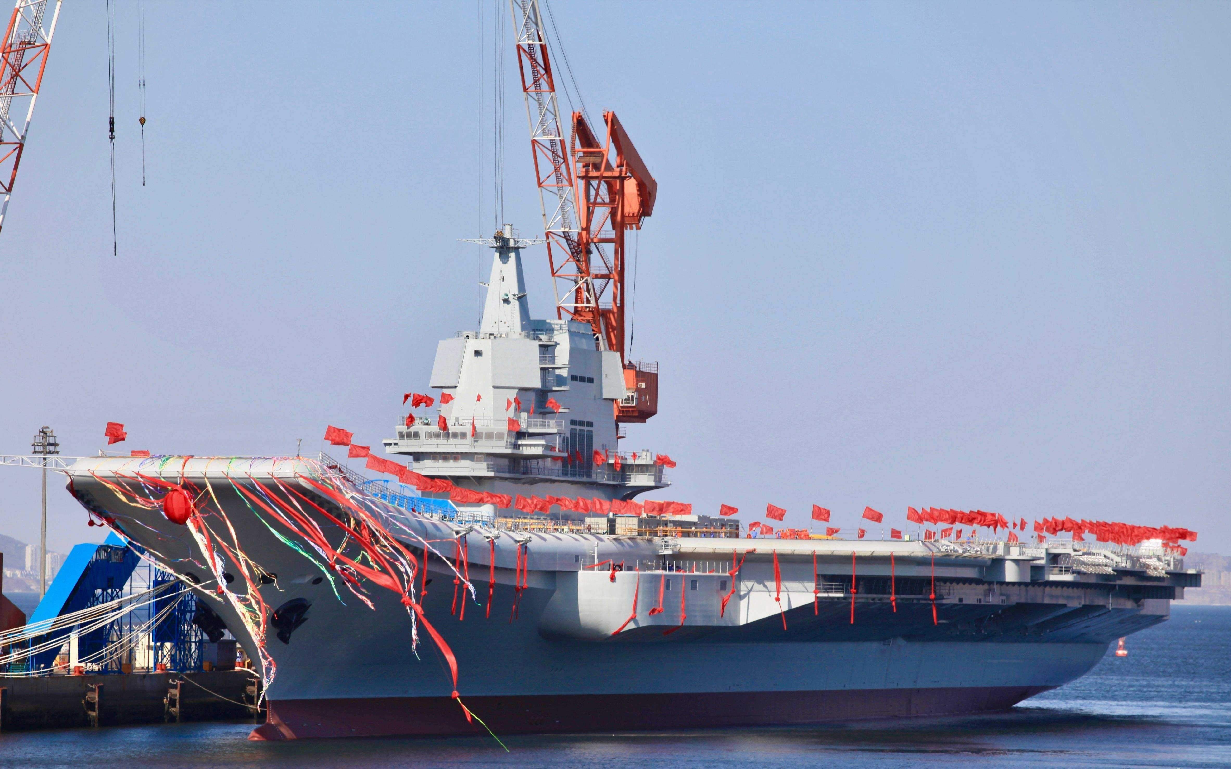 第三艘航母的建造进度,持续监测与期待的目光,第三艘航母建造进度,持续监测引发期待目光