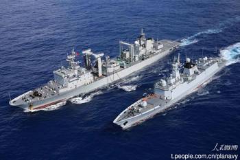 2008年中国海军舰队概览,中国海军舰队概览,2008年的力量展示
