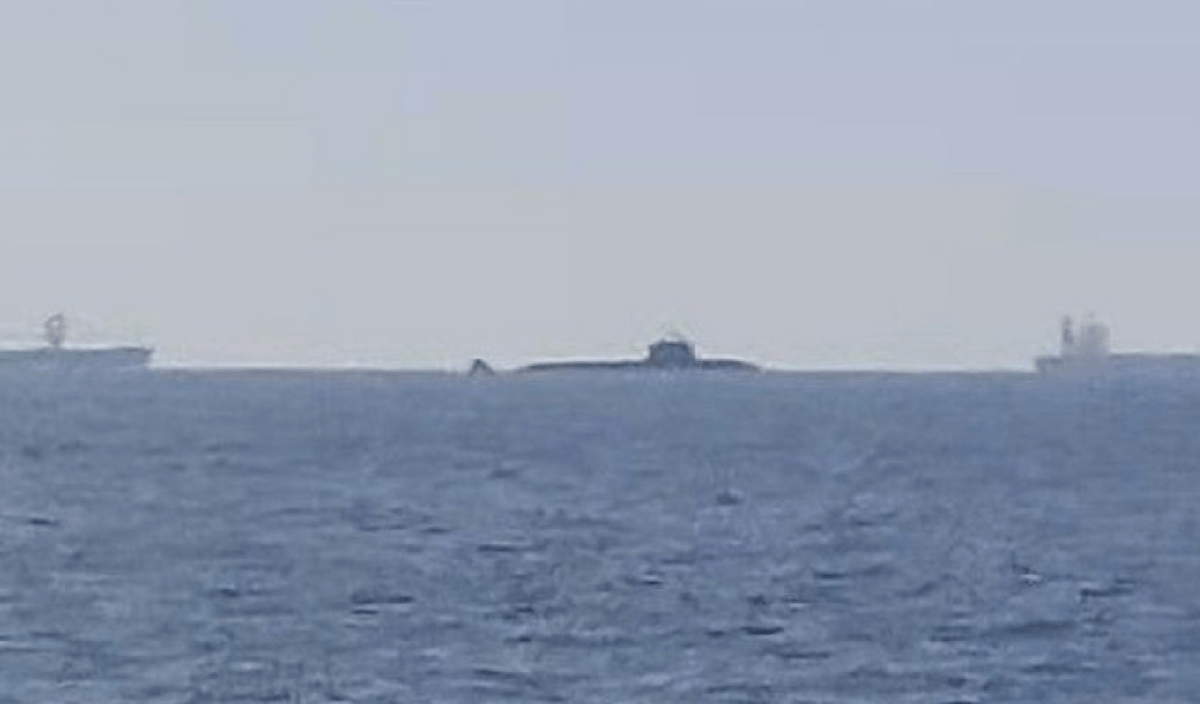 解放军核潜艇穿越台海,展示捍卫国家安全的坚定决心与强大实力,解放军核潜艇穿越台海,展示捍卫国家安全的决心与实力