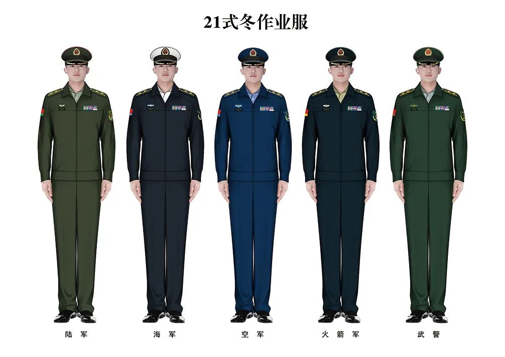 关于我国军队21式冬作业服着装规范的研究,我国军队21式冬作业服着装规范研究简报