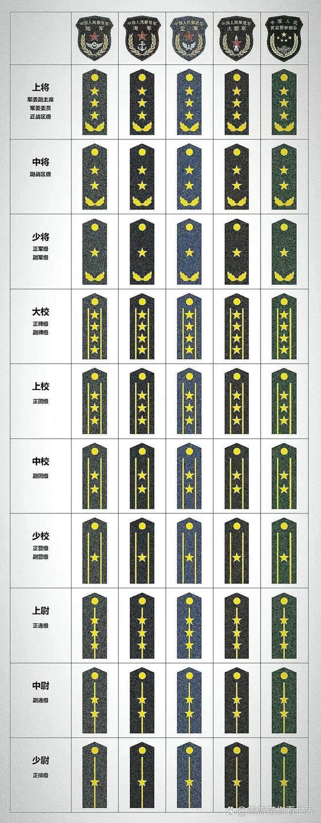 中国的军衔领章标志,解读其历史演变与现代特征,中国军衔领章标志,历史演变与现代特征解读