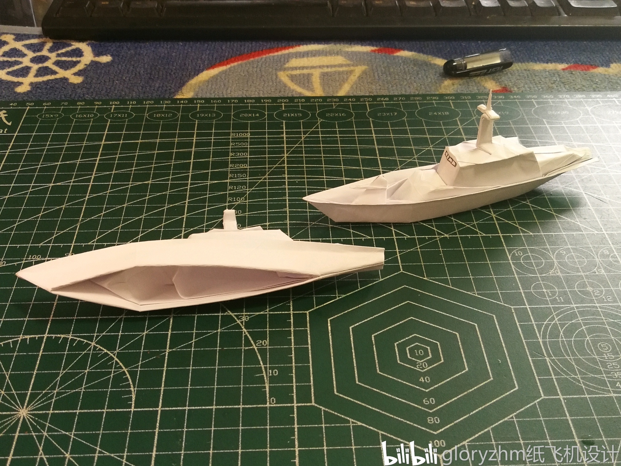 折纸立体军舰,艺术与工程的完美结合,折纸立体军舰,艺术与工程的绝美融合