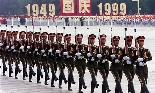 中国阅兵中的方队，数量与力量的展现，中国阅兵方队，力量与数量的壮丽展示