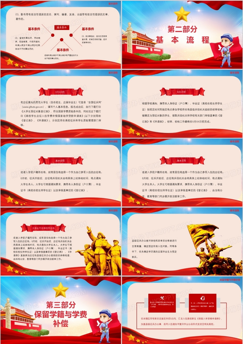 大学生征兵宣传PPT免费制作与分享，大学生征兵宣传PPT免费制作指南与资源共享
