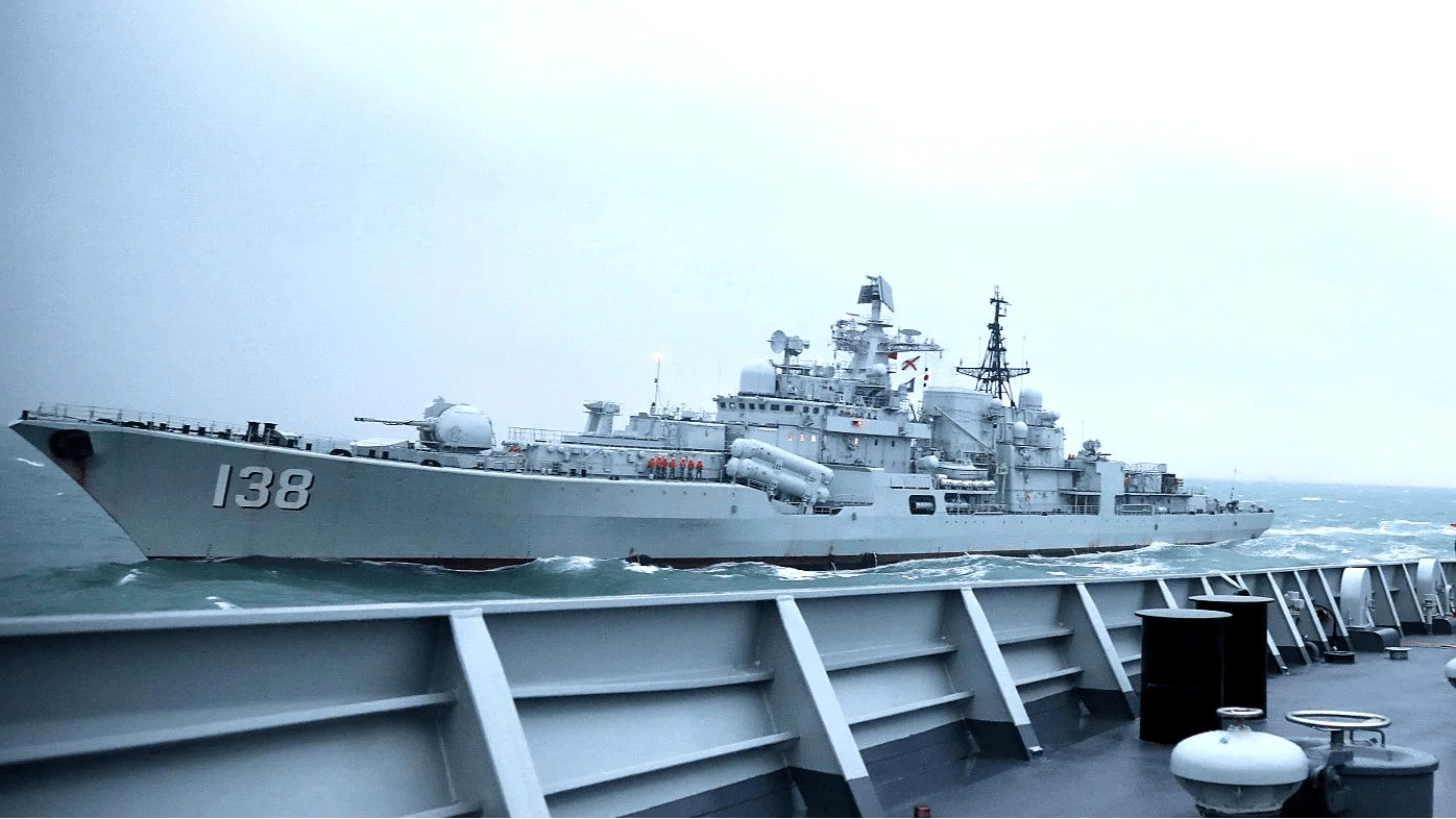 中国海军138号驱逐舰舰名——鞍山舰的荣耀与担当，中国海军鞍山舰，荣耀与担当的驱逐舰之旅