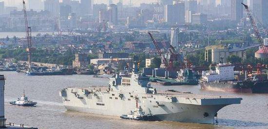 中国海军新篇章，075型两栖攻击舰3号舰建造进度揭秘，中国海军新篇章，揭秘075型两栖攻击舰第三舰建造进度