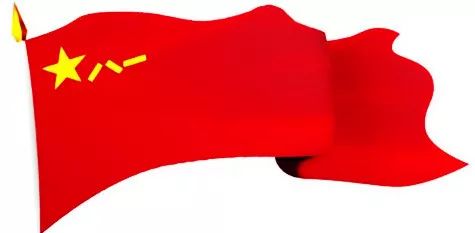 中国人民解放军军旗和军徽简笔画，象征荣耀与力量的标志，中国人民解放军军旗与军徽简笔画，荣耀与力量的象征标志