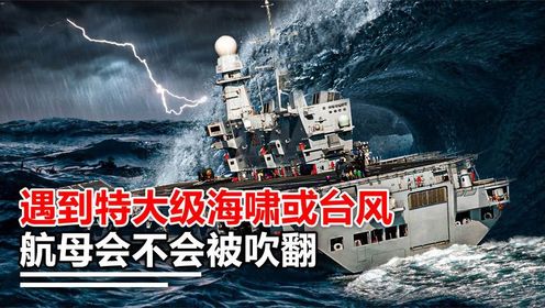 海啸的威力与航母的稳定性，能否被掀翻的探讨，海啸与航母，威力对决还是稳定挑战？