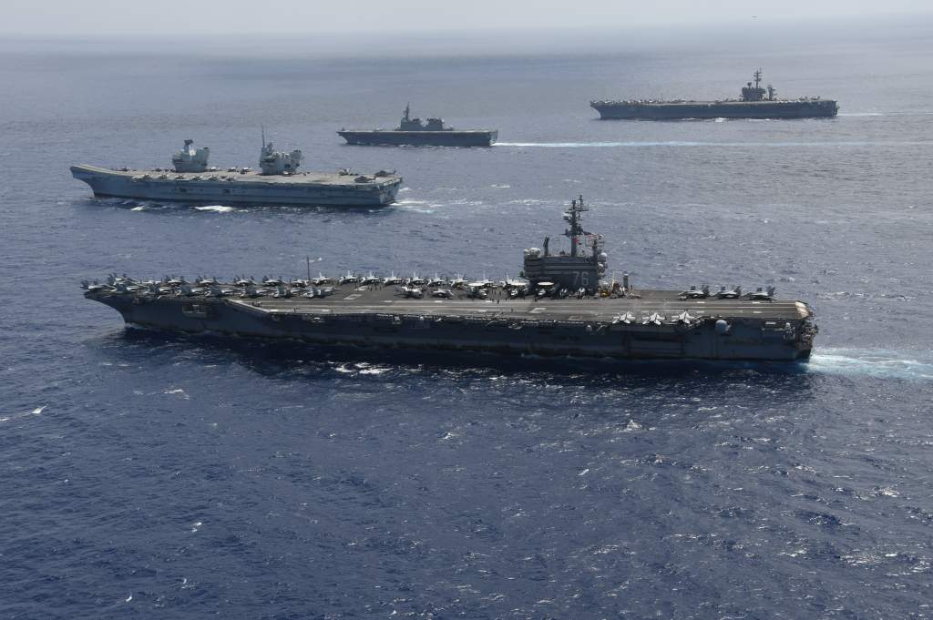 美国舰队进入南海的态势分析（2021年观察），南海态势升级，美国舰队动态与战略意图分析（2021观察）