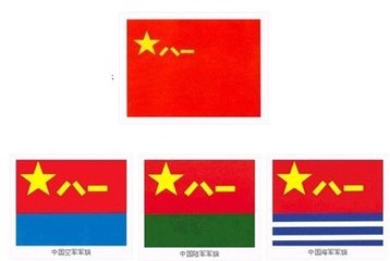 中国人民解放军军旗的图案和意义，中国人民解放军军旗图案及其象征意义