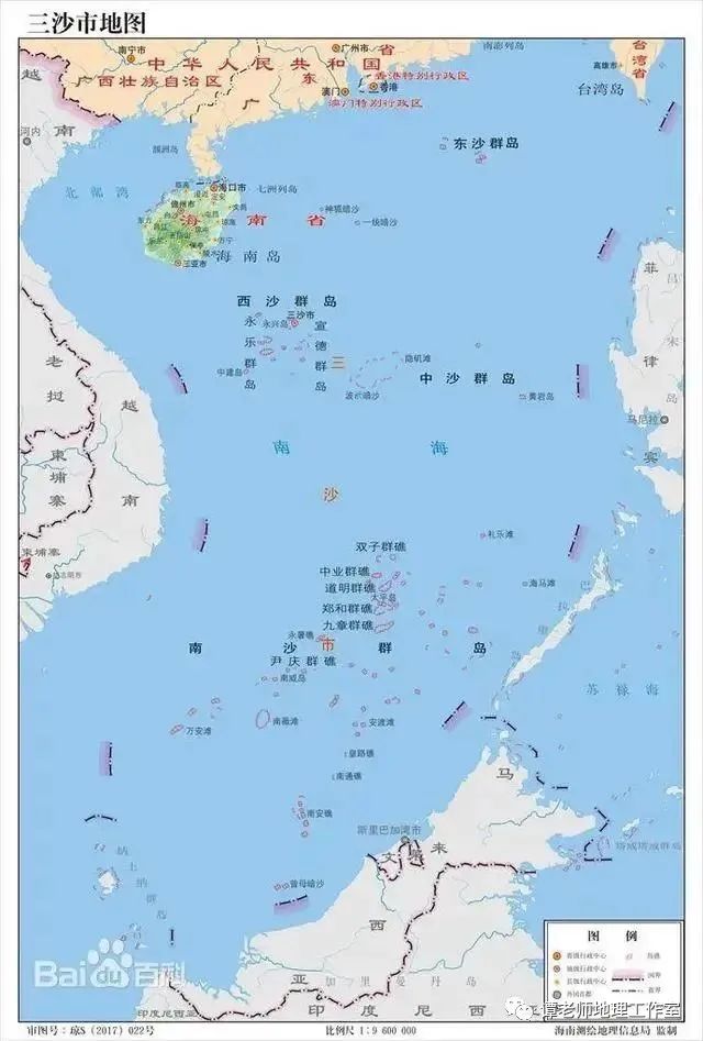 南海群岛地图全图高清版，揭示南海的神秘面纱，南海群岛高清地图揭示神秘海域全貌