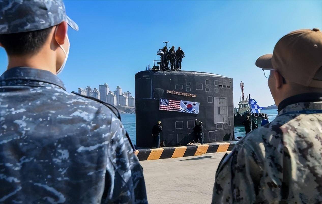 美国核潜艇抵韩,地区安全格局的新动态,美国核潜艇抵达韩国,地区安全格局的新变化