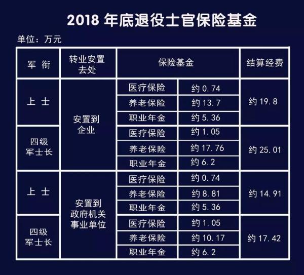 关于2024军官转业费明细表的探讨，2024军官转业费明细表解析与探讨