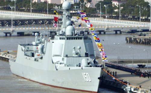 中国海军150长春舰，新时代的海上卫士，中国海军长春舰，新时代的海上卫士