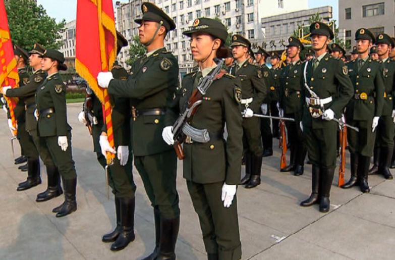 三军仪仗队女兵程诚图，荣耀与担当的象征，三军仪仗队女兵程诚图，荣耀与担当的典范