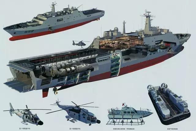 昆仑山舰服役,中国海军力量的新里程碑,昆仑山舰服役,中国海军力量的全新里程碑